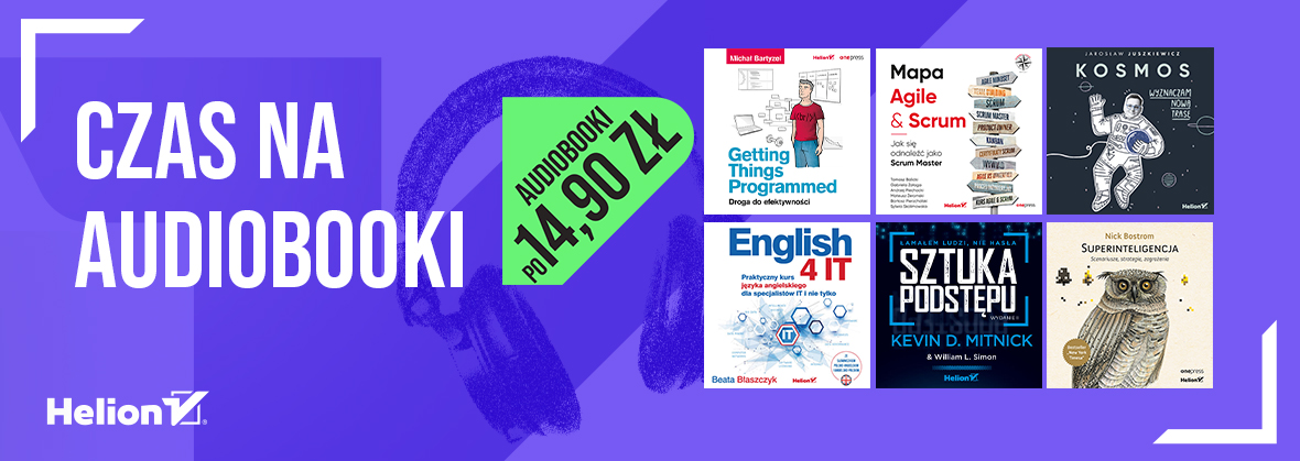 Grafika promocji - Czas na audiobooki